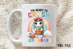 12TH Back to School Unicorn Sublimation Product Image 3