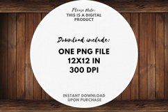 3D Santa Christmas Ornament PNG Sublimation Clipart Product Image 5
