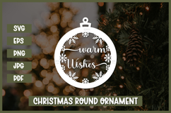 Christmas Ornament SVG,Christmas Paper cut SVG Product Image 1