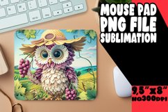 Mousepad with Feathered Friends Product Image 1
