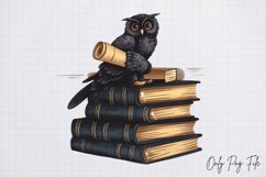 Books Halloween Clipart PNG Product Image 1