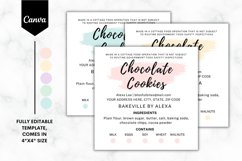 Custom Cottage Law Labels Canva Template - 5 Colors Product Image 1
