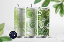 Watercolor Matcha Pattern, Green Wash Texture Product Image 2