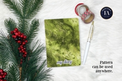 Spilled Matcha Texture, Green Abstract Liquid Digital Paper Product Image 4