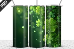 3D St Patrick&#039;s Day Tumbler Wrap| Sublimation Design Product Image 2