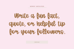 Amber Lift - Handwritten Script Font Product Image 13
