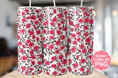 Valentine Roses Tumbler | Valentine Tumbler Wrap Product Image 1