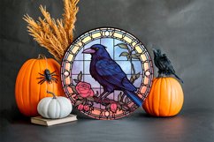 Stained Glass Sublimation Designs | Wind Spinner PNG Product Image 13