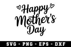 Happy Mother Day Svg |Mother Day SVG Cut files | Cricut Product Image 1