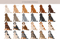 Standard poodle clipart Product Image 4