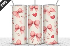 Lovely Hearts Tumbler Design | Valentine&#039;s Day Tumbler Wrap Product Image 2
