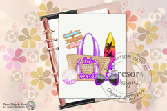 Purple Life Is Better At The Beach Design - Summer Coastal A Product Image 7