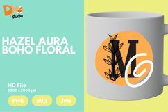 Hazel Aura Boho Floral Monogram Product Image 1