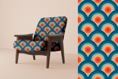 Retro groovy pattern with circles Product Image 3