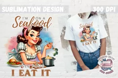 Pin Up Girl Sublimation Design Sarcastic Quote Tshirt PNG Product Image 1
