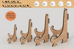 Easel Stand Laser cut Svg / SVG files for Glowforge 371 Product Image 1