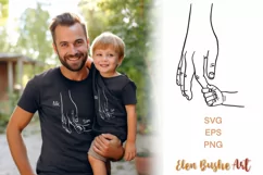 Papa svg, best dad ever svg, I love you Dad Product Image 1