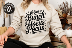 It&#039;s Just Bunch Hocus Pocus - Halloween t-shirt Design Product Image 1