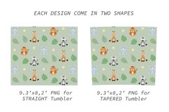 Tropical Animals 20 Oz Skinny Tumbler Product Image 2