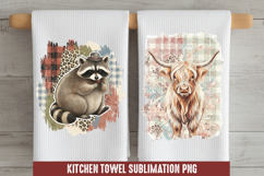 Cow - Kitchen Towel Sublimation, Kitchen Towel Product Image 1