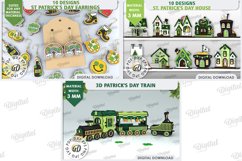3D St. Patrick&#039;s day Mega bundle laser cut. St. Patty&#039;s SVG Product Image 5