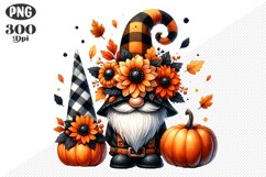 Halloween Gnomes Sublimation - Clipart PNG Design Product Image 1