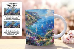 Spring Horizon Mug Wrap: Sublimation - 11oz/15oz Product Image 1