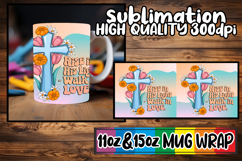Timeless charm sublimation 11oz 15oz mug wrap, Cross Product Image 1