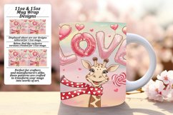 CUSTOM PNG Mug Wrap Design 11oz , Valentines Product Image 1