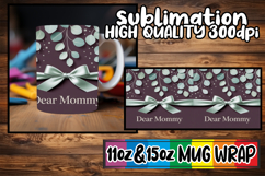 Dreamy vibes 11oz 15oz sublimation wrap, Mother's Day Product Image 1