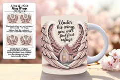 Beautiful 15oz Mug Wrap Png Design , Religious Product Image 1