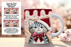 Happy 11oz Mug Wrap Png Template , Holiday Product Image 1