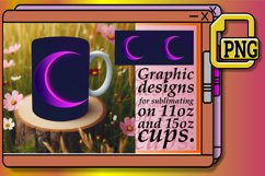 Neon Fusion: Sublimation Art for 15oz Mug 11oz Product Image 1