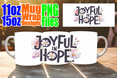 Blissful evenings 11oz 15oz sublimation wrap, Christian Product Image 1