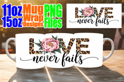 Sweet mornings 11oz 15oz mug wrap, Christian Product Image 1