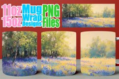 Sublimation Spring Fling Mug Wraps 11oz 15oz - Garden of Flo Product Image 1