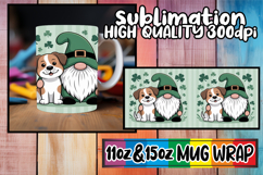 Wholesome days 11oz 15oz sublimation wrap, St Patricks Product Image 1
