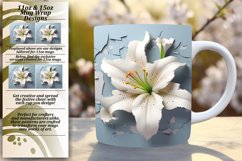 Spring Flower Burst 3D Mug Wrap Scene Product Image 1