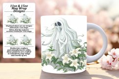 Ghostly Garden Sublimation Mugs Product Image 1