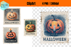 ClipArt | Retro Halloween Sublimation Product Image 1
