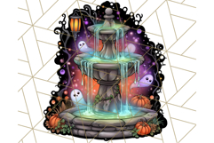 Enchanted Graveyard Halloween PNG Clipart Product Image 5