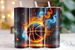 Basketball Tumbler Wrap | Sublimation | Tumblers Product Image 1