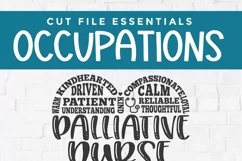 Palliative Nurse SVG, a Hospice or End of Life svg Product Image 4