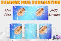 Summer Mug Sublimation | Mug 11 Oz 15 Oz | PNG 300 DPI v.2 Product Image 1