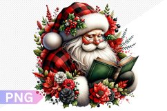 Christmas Santa Sublimation - Clipart PNG Design Product Image 1