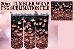 Shimmering Leopard Print Tumbler Graphic: Sublimation - 20oz Product Image 1