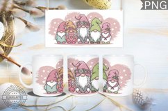 Easter Mug Wrap Design - Easter Gnome Sublimation Product Image 1