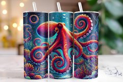 Octopus Tumbler Wrap | Sublimation | Tumblers Product Image 1