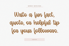 Sweet Dimple - Handwritten Script Font Product Image 13