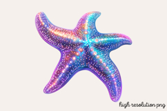 Bioluminescent Sea Animal Clipart PNG Product Image 1